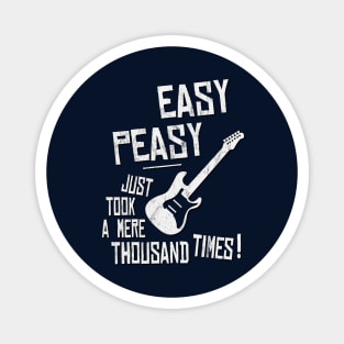 Easy-Peasy A Thousand Times Guitar Practice Magnet